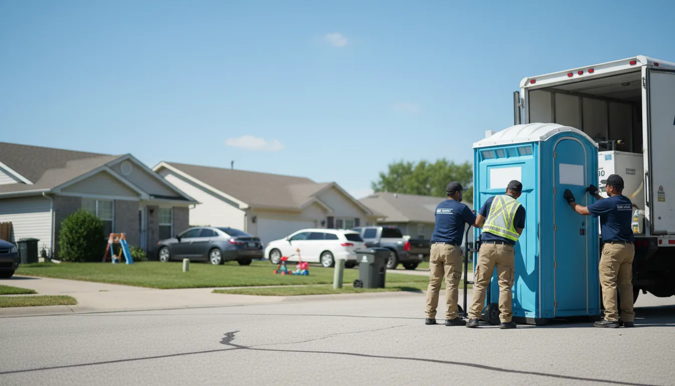 Standard Porta Potty Rentals in Chapman, KS near me